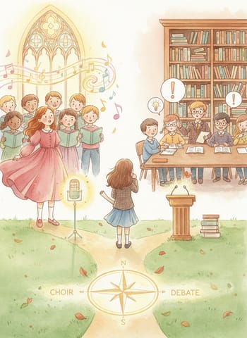 Ảnh bìa Choosing Between Choir and Debate