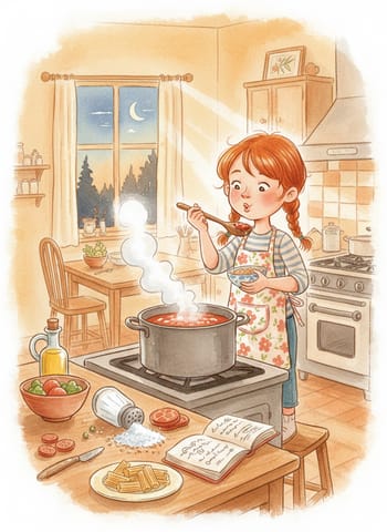 Ảnh bìa Cooking Dinner Alone for the First Time