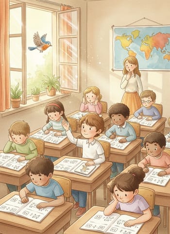 Ảnh bìa The Bird in the Classroom
