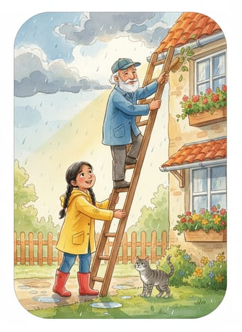 Ảnh bìa The Borrowed Ladder
