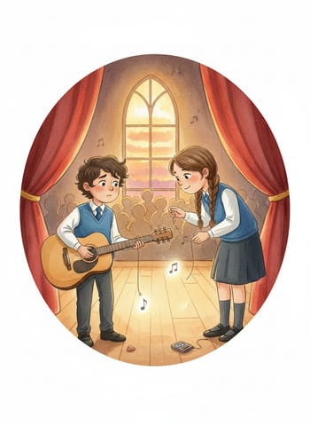 Portada de The Broken Guitar String