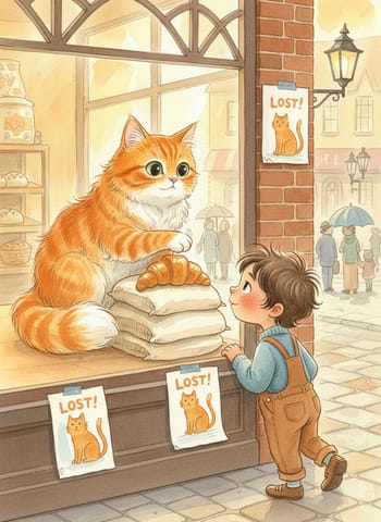 Cover of The Cat in the Bakery Window