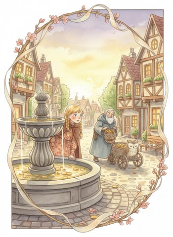 Cover of The Coins in the Fountain