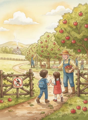 Ảnh bìa The Detour Through the Orchard