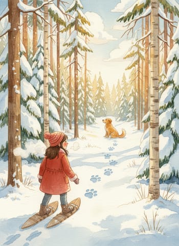 Portada de The Dog in the Snow