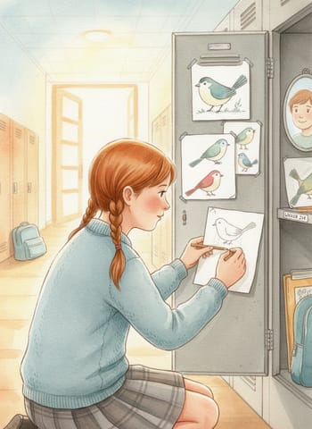 Ảnh bìa The Drawings in Locker 214