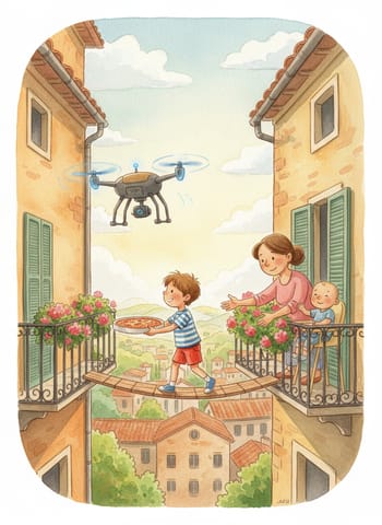 Ảnh bìa The Drone on the Wrong Balcony