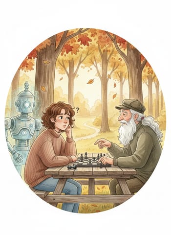 Portada de The Engine and the Old Man