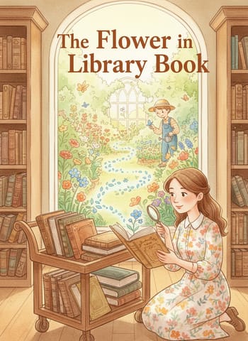 Ảnh bìa The Flower in the Library Book