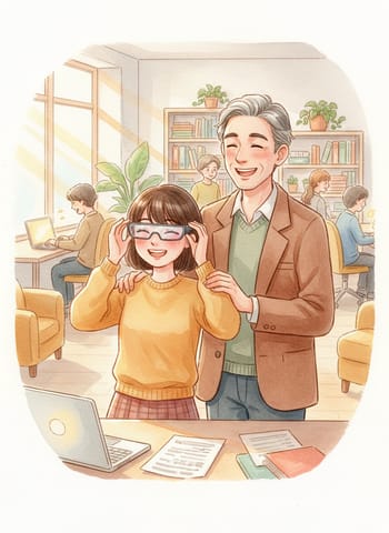 Portada de The Glasses with the Wrong Names