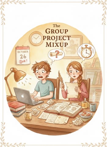 Ảnh bìa The Group Project Mixup