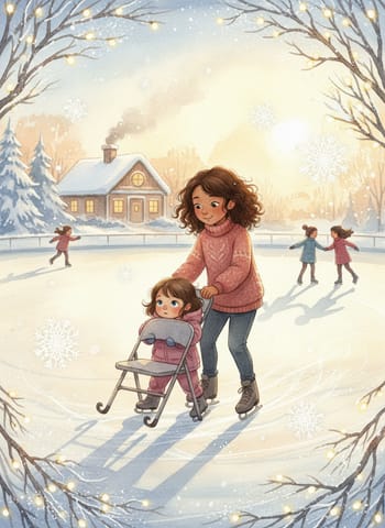 Ảnh bìa The Ice Skating Lesson