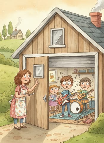 Portada de The Knock on the Garage Door