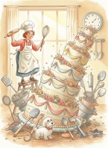 Cover of The Leaning Wedding Cake