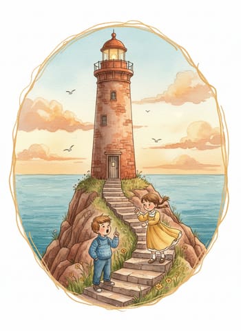 Cover of The Lighthouse Steps