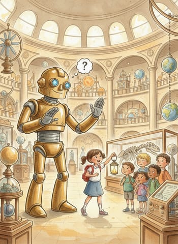 Portada de The Museum Robot Guide