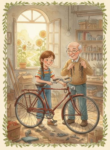Cover of The Old Bicycle