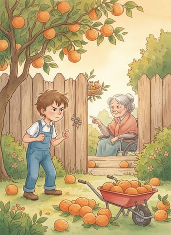 Portada de The Oranges Over the Fence