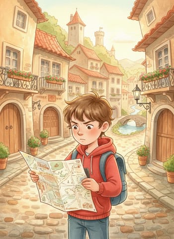 Ảnh bìa The Paper Map of the Old Town