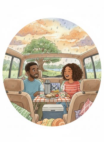 Cover of The Picnic in the Car
