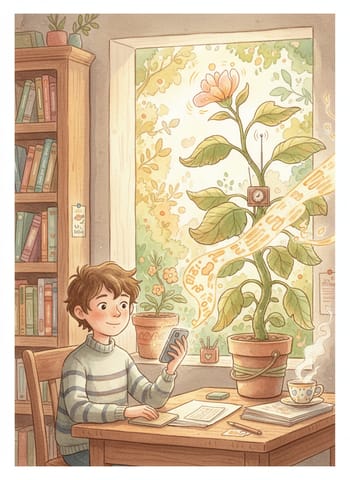 Cover of The Plant That Sent Messages