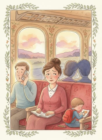 Portada de The Quiet Carriage