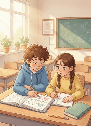 Ảnh bìa The Quiet Help Before Math Class