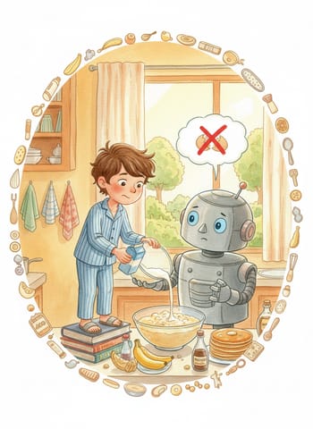 Portada de The Robot Chef Without Eggs