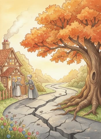 Cover of The Roots Under the Driveway