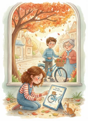 Cover of The Stolen Bike Listing