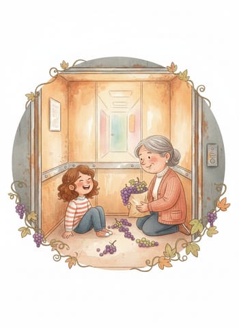 Cover of The Stuck Elevator