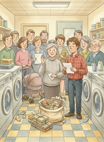 Portada de The Tenants' Meeting