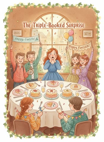 Ảnh bìa The Triple-Booked Surprise