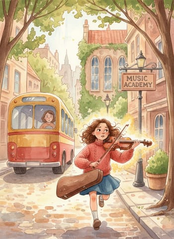 Cover of The Violin Left on the Bus