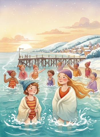 Portada de The Winter Sea Swimmers