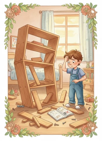 Ảnh bìa The Wobbly Bookshelf