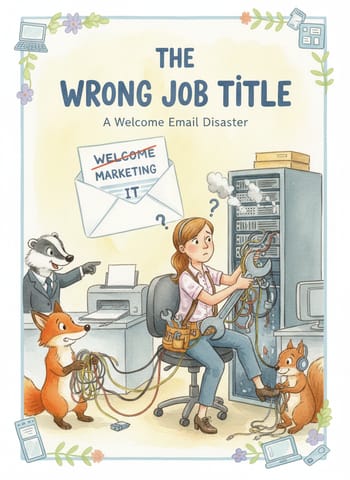 Portada de The Wrong Job Title