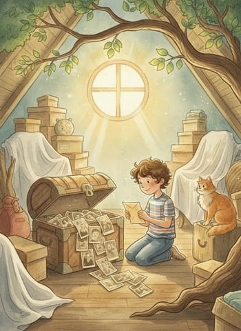 Ảnh bìa What the Attic Kept