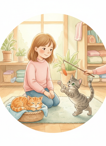 Choosing Between the Two Kittens