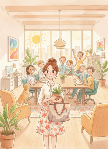 First Day at the Office