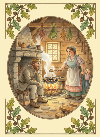 King Alfred and the Cakes