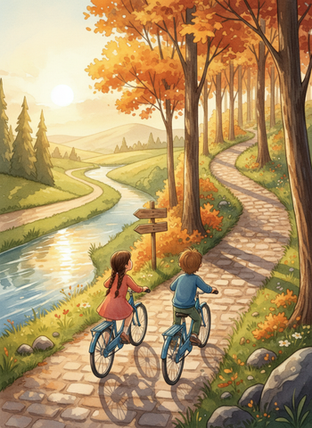The Bike Path That Splits