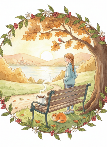 The Coffee on the Bench