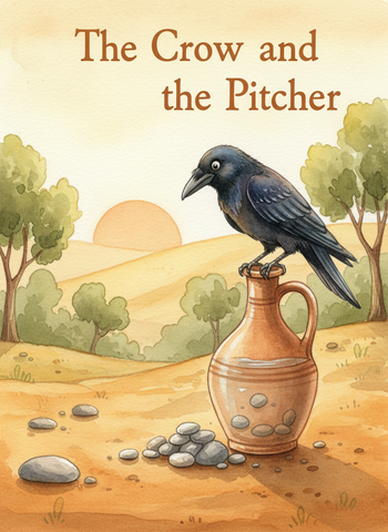 The Crow and the Pitcher