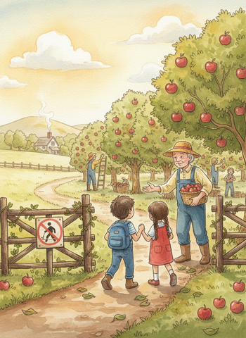 The Detour Through the Orchard