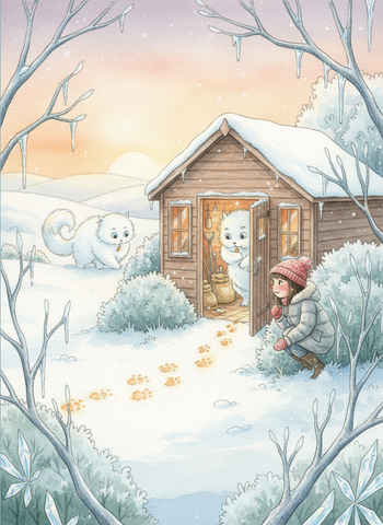 The Frosty Footprints