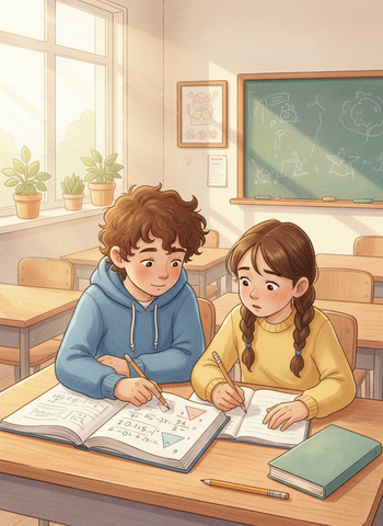 The Quiet Help Before Math Class
