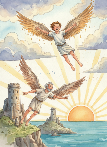 The Story of Icarus and Daedalus